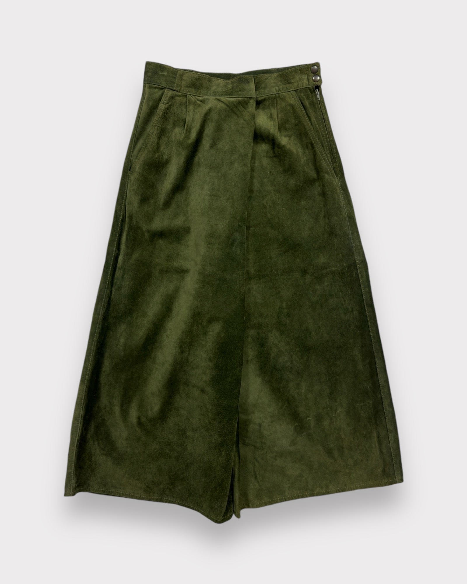 Ensemble daim vert Vintage Club Paris 