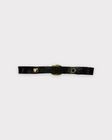 Ceinture en crocodile Vintage Club Paris