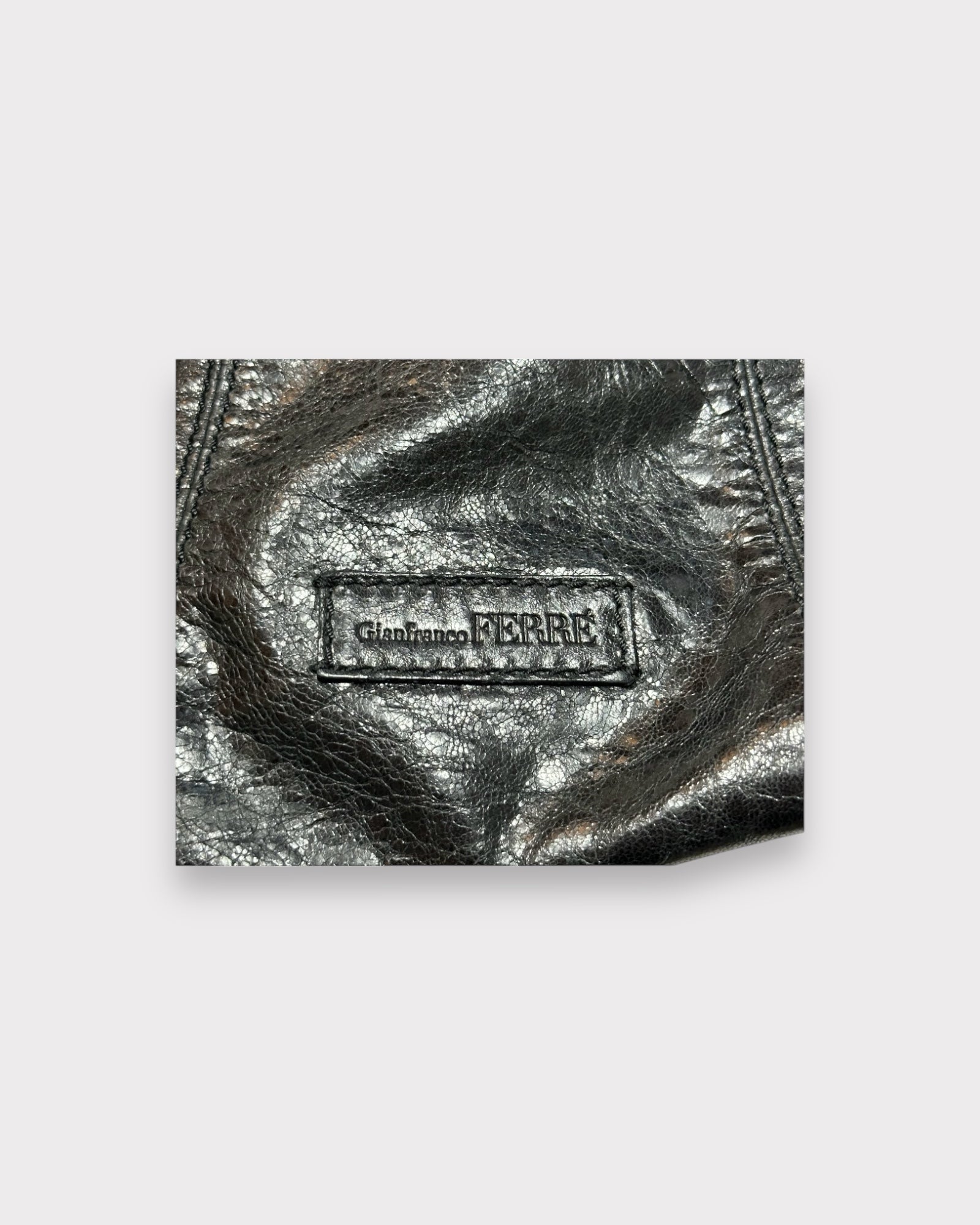 sac hobo gianfranco ferre vintage club paris