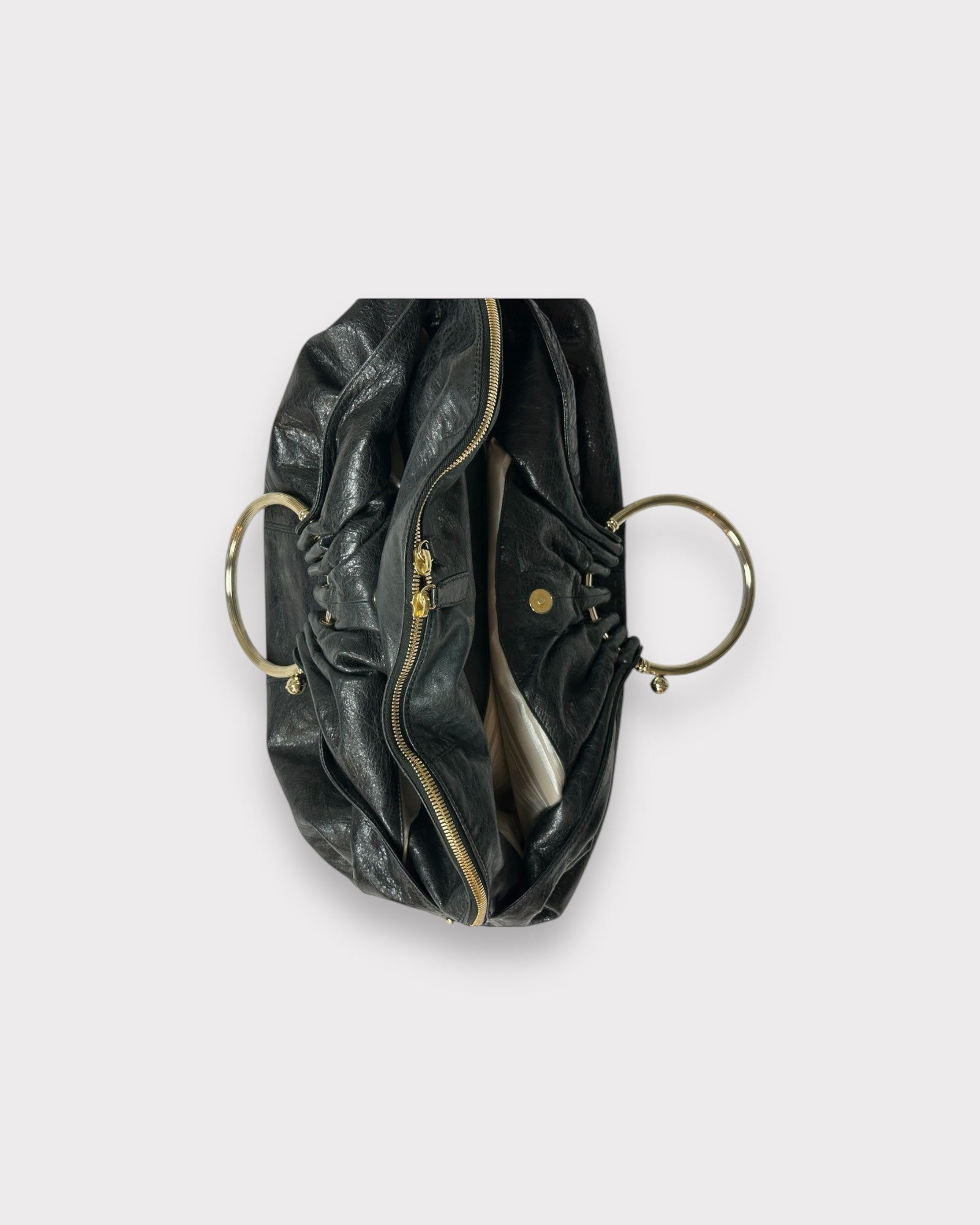 sac hobo gianfranco ferre vintage club paris